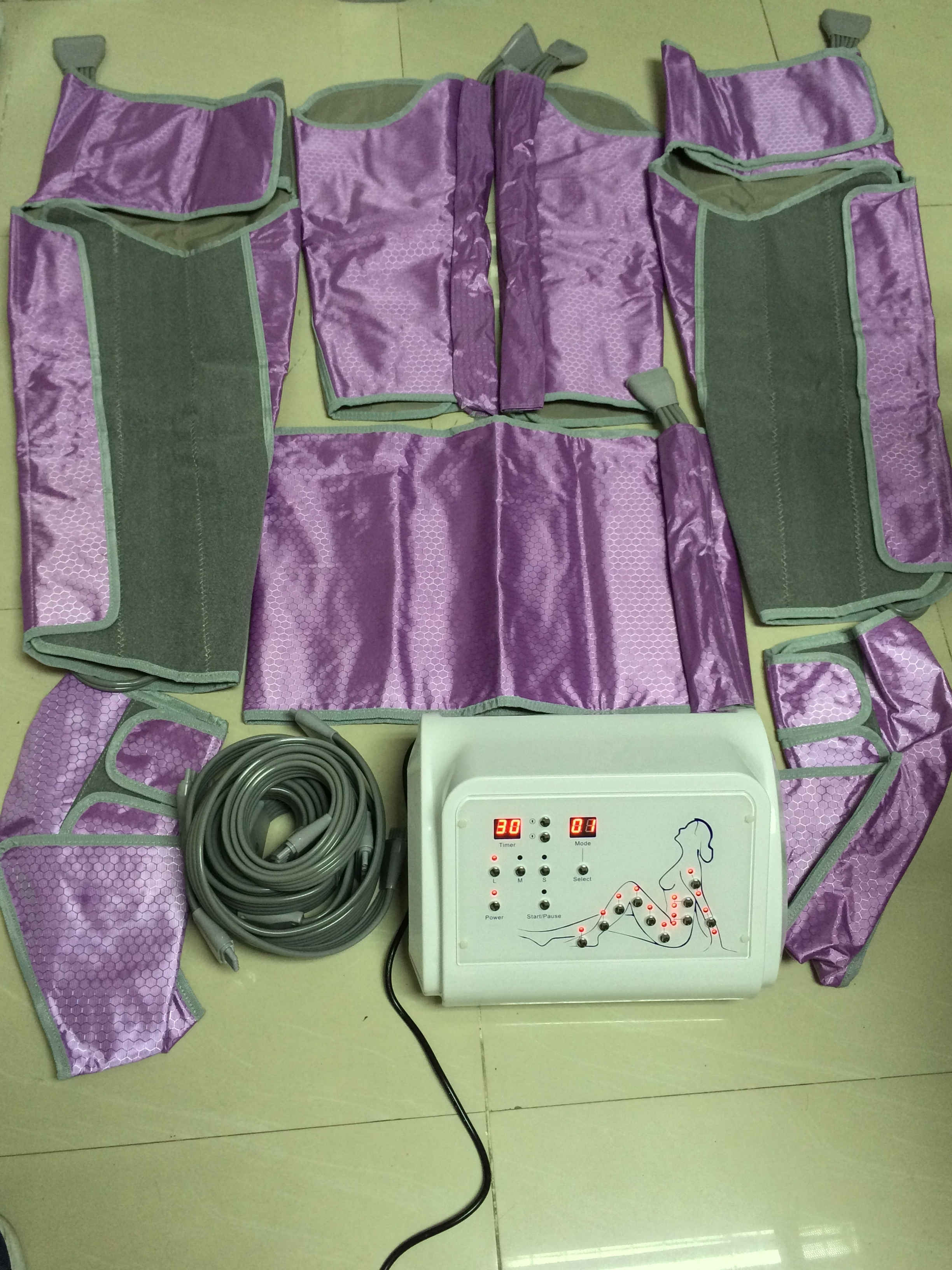 Professiona body slim ellectro pressotherapy lymphatic drainage massage lymphatic drainage machine