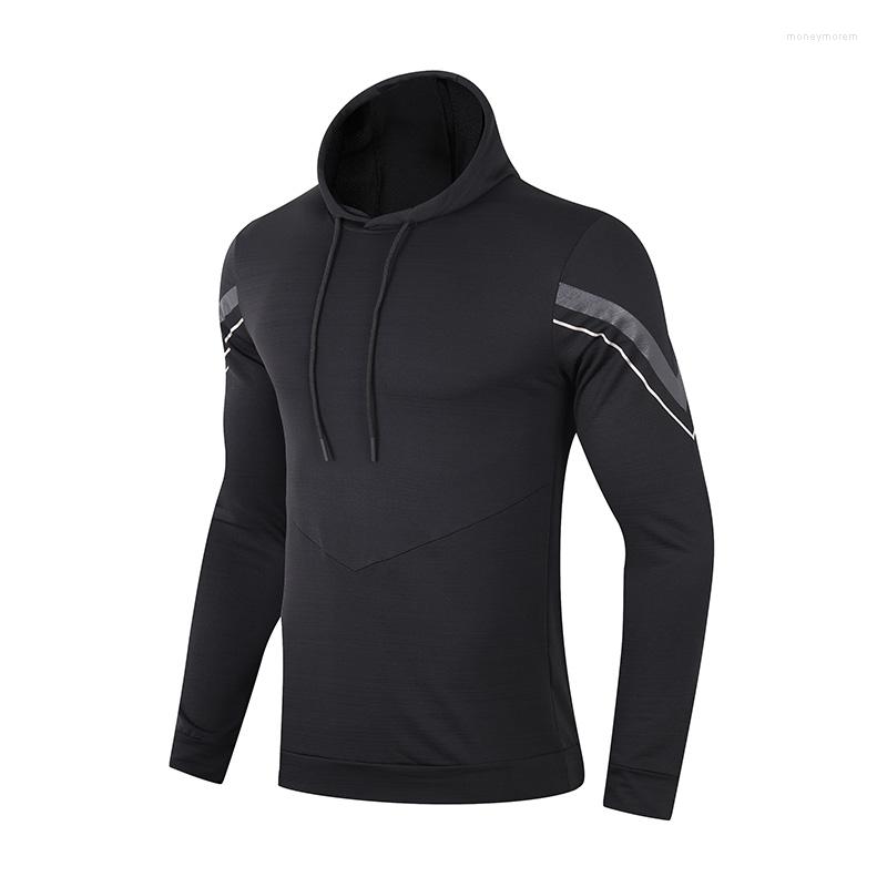 Men's Hoodies Quick-Drying Clothes Hooded Men's Long-Sleeved Sports Training Suit Gym Running Breathable Basketball Sportswear, Black
Men's Hoodies Quick-Drying Clothes Hooded Men's Long-Sleeved Sports Training Suit Gym Running Breathable Basketball Sportswear, Black