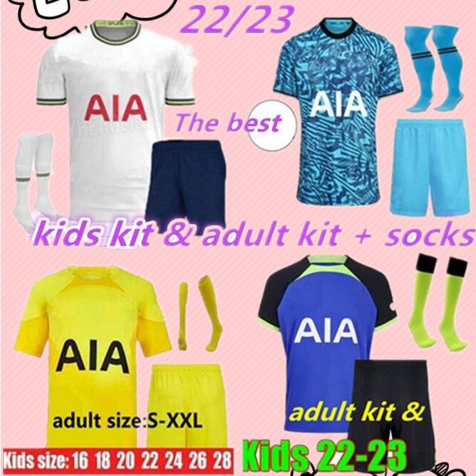 22 23 SPURS adult KIDS kit SON BERGWIJN Soccer Jerseys 2022 2023 home away goalkeeper jersey Football shirt LUCAS HOjbjerg ROMERO REGUILON BRYAN KULUSEVSKI KANE
22 23 SPURS adult KIDS kit SON BERGWIJN Soccer Jerseys 2022 2023 home away goalkeeper jersey Football shirt LUCAS HOjbjerg ROMERO REGUILON BRYAN KULUSEVSKI KANE