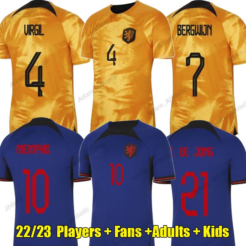Hotsell Netherland soccer jerseys 2022 world cup Nederland shirt F.DE JONG MEMPHIS DE LIGT VIRGIL football shirts BERGWIJN AKE DUMFRIES WEGH, 22-23 home kids
Hotsell Netherland soccer jerseys 2022 world cup Nederland shirt F.DE JONG MEMPHIS DE LIGT VIRGIL football shirts BERGWIJN AKE DUMFRIES WEGH, 22-23 home kids