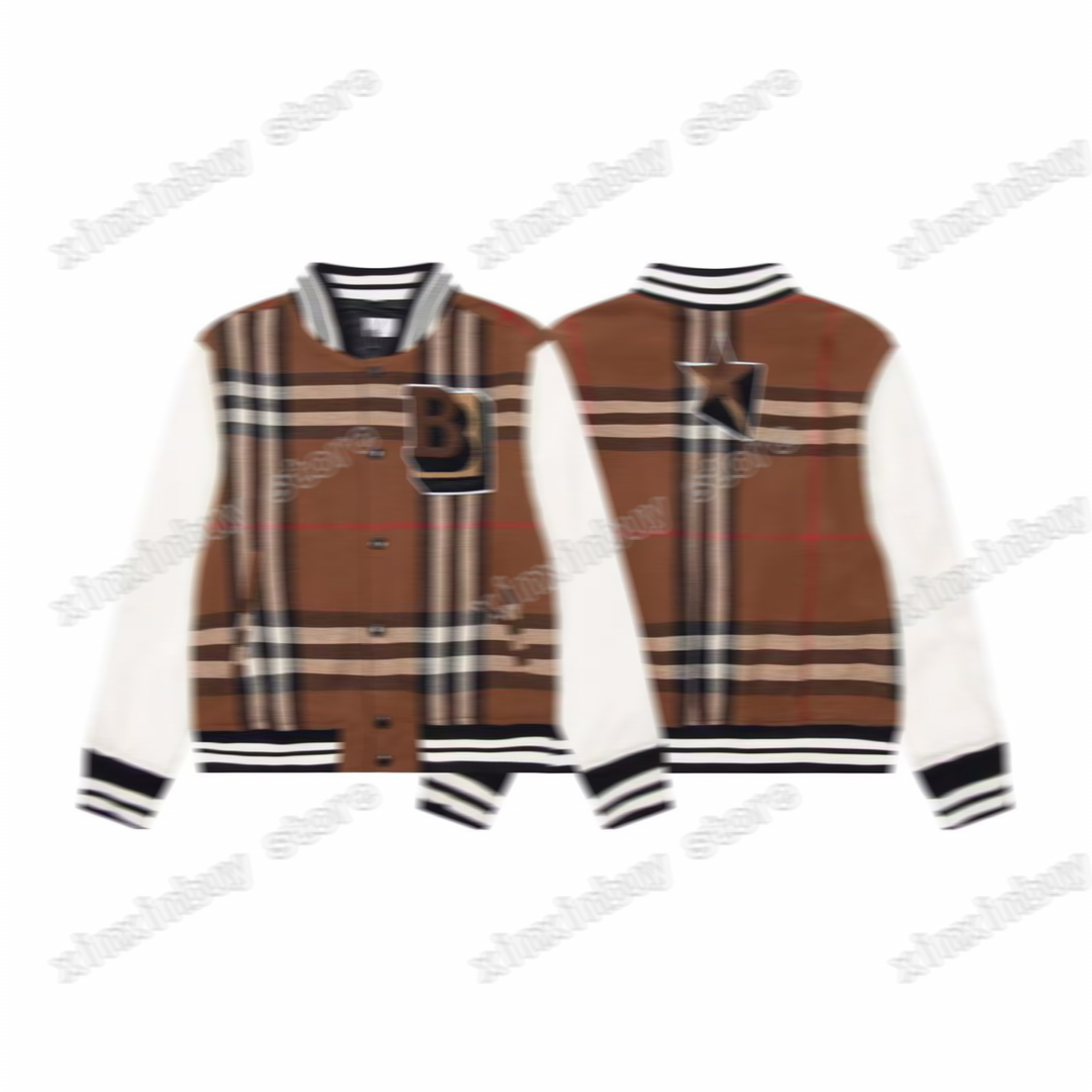xinxinbuy Men designer Coat baseball Jacket Jacquard letter fabric Panelled long sleeve women khaki black blue M-2XL, Multi
xinxinbuy Men designer Coat baseball Jacket Jacquard letter fabric Panelled long sleeve women khaki black blue M-2XL, Multi