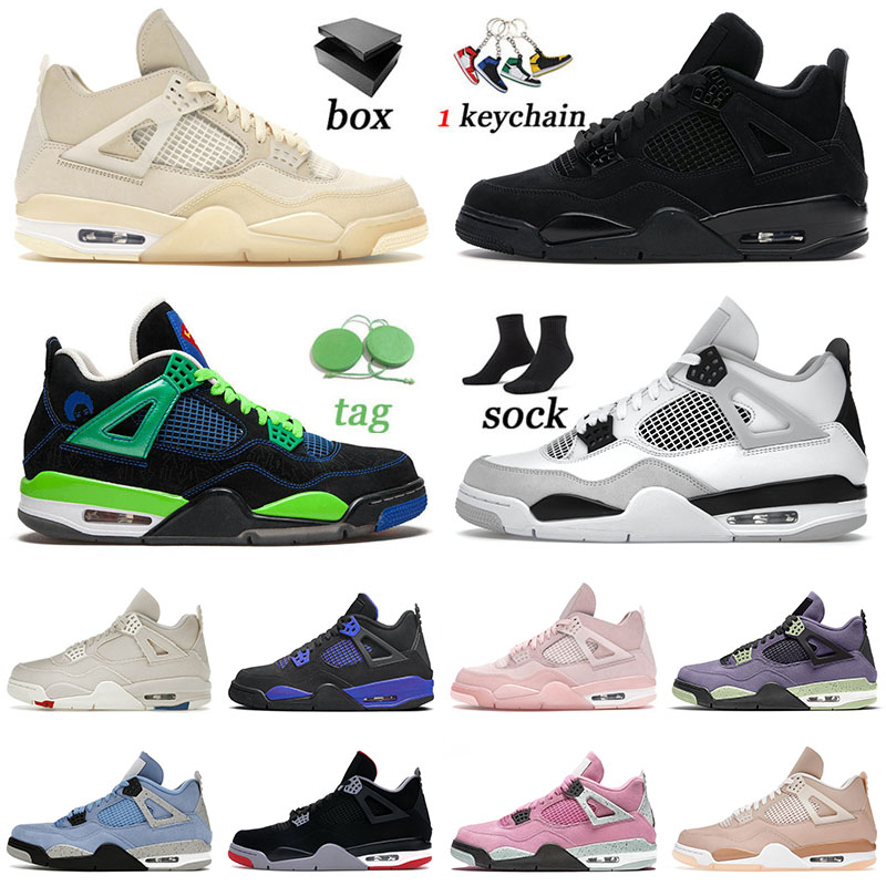 With Box Black Cat 4 4s Basketball Shoes Off Sail Doernbecher Military Black University Blue Thunder Bred Shimmer Kaws Grey Men Women, Separate colours
With Box Black Cat 4 4s Basketball Shoes Off Sail Doernbecher Military Black University Blue Thunder Bred Shimmer Kaws Grey Men Women, Separate colours