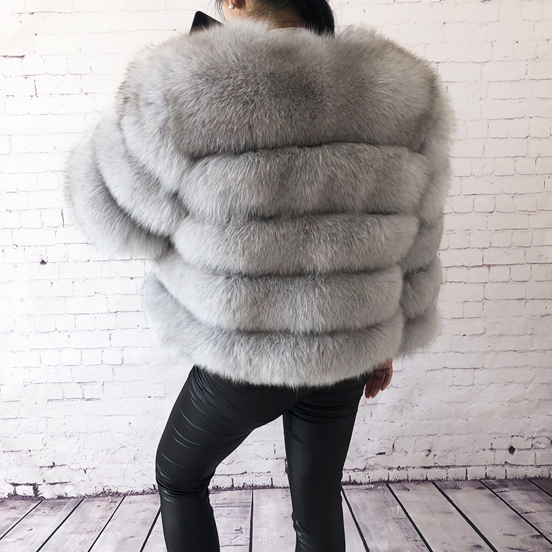 Womens fur style Imitation fox hair Short jacket female winter warms leather quality Outdoor coat Noble coats Thicken and keep warm streetwear Asian S