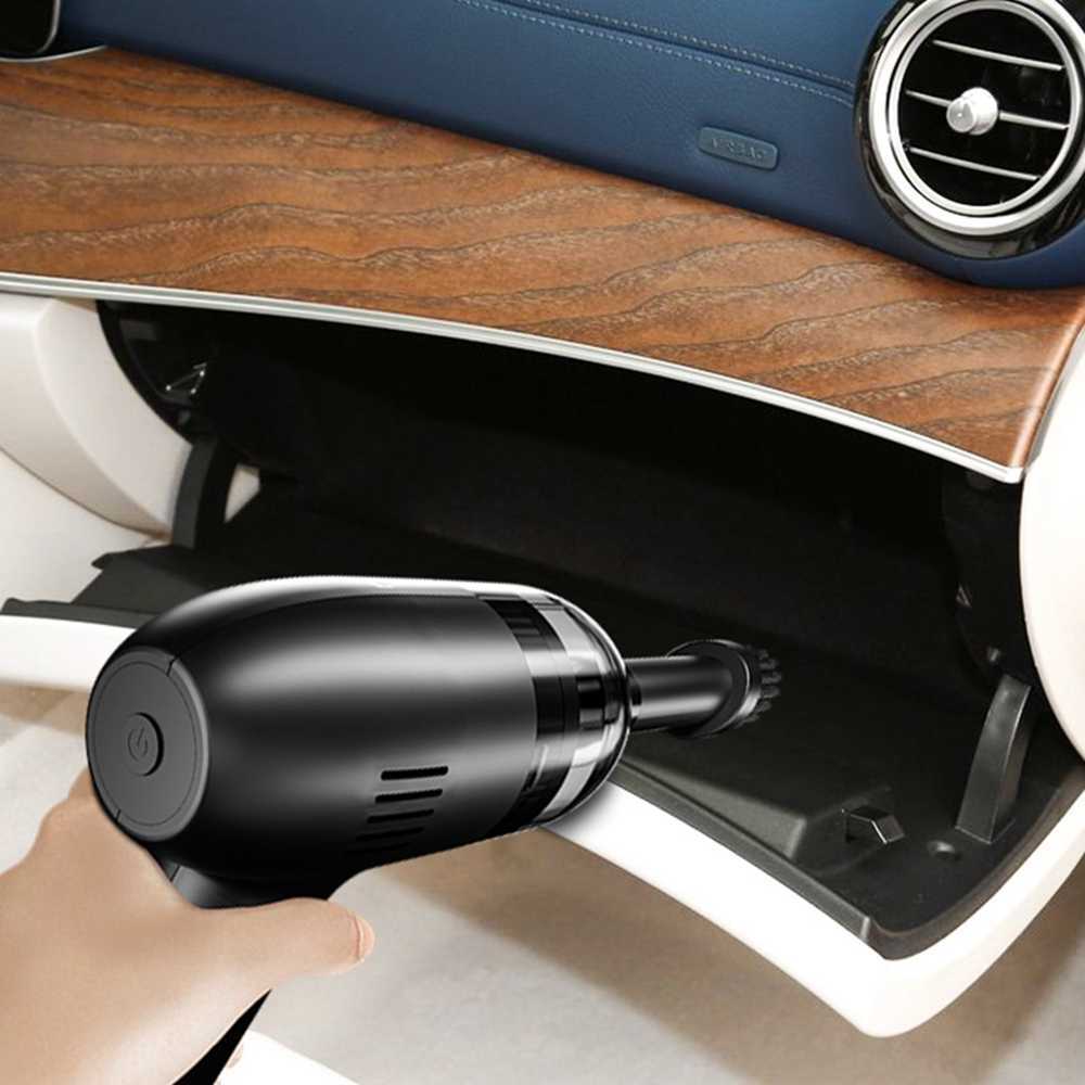 Mini Car Vacuum Handheld Portable High Power Wireless Vaccuum Cleaner for Vehicle Desktop Keyboard Household 1012