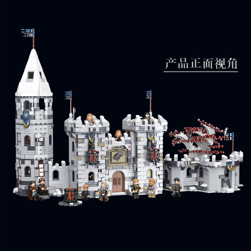 Blocks Blocks K89 K90 K101 Drama Winterfell Castle dragon MOC-39717 Figures Model Building Blocks Bricks Diy Toys T220905 S2412211