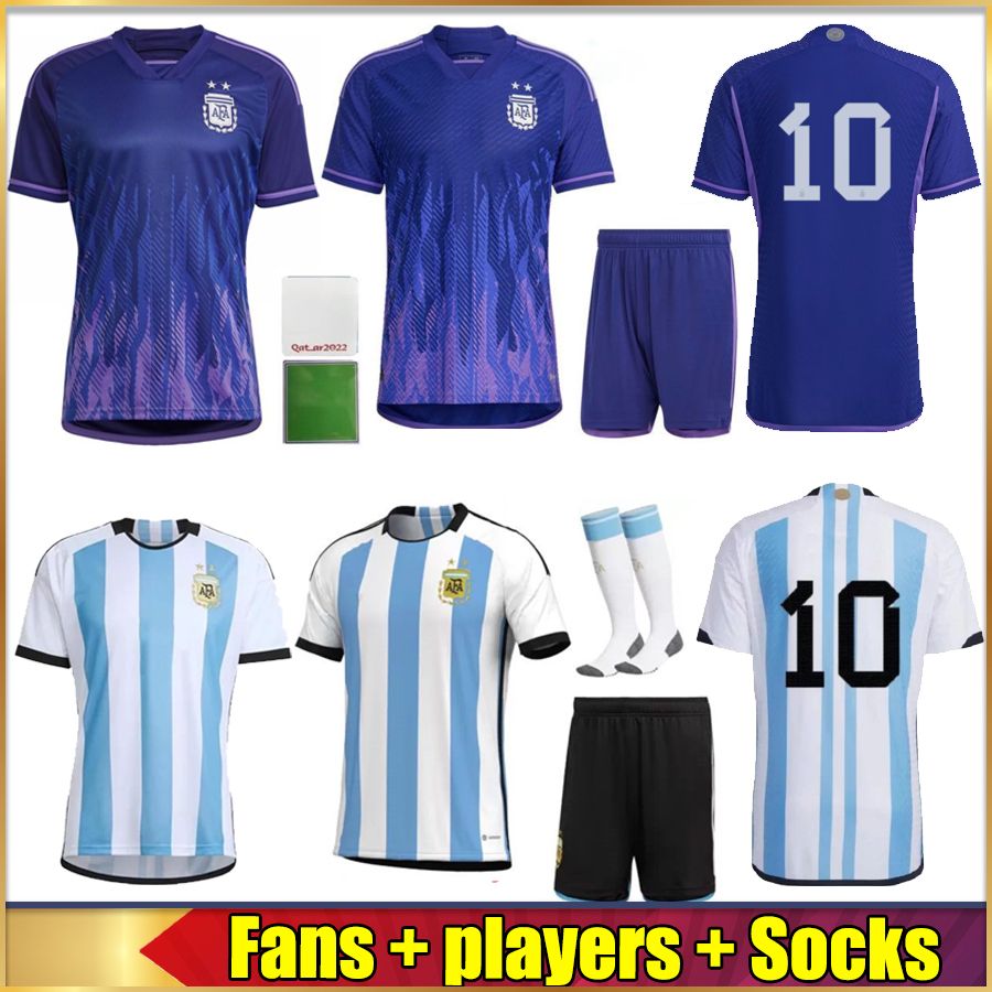 2022 23 Argentina soccer Jersey Player Version woRLD CUp DYBALA AGUERO MARADONA DI MARIA MESSIs Camiseta Futbol 22 2023 Men Kids kit sets top thai quality uniforms, 05
2022 23 Argentina soccer Jersey Player Version woRLD CUp DYBALA AGUERO MARADONA DI MARIA MESSIs Camiseta Futbol 22 2023 Men Kids kit sets top thai quality uniforms, 05