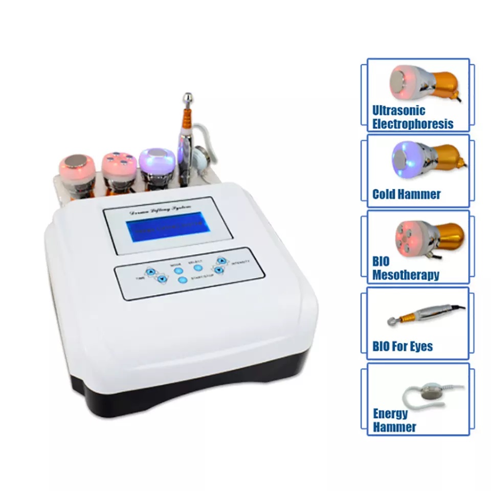 Portable Electroporation Device no Needle Mesotherapy Machine Meso for Skin Care Facial Lifting Electrophoresis Cooling Ultrasonic
Portable Electroporation Device no Needle Mesotherapy Machine Meso for Skin Care Facial Lifting Electrophoresis Cooling Ultrasonic
