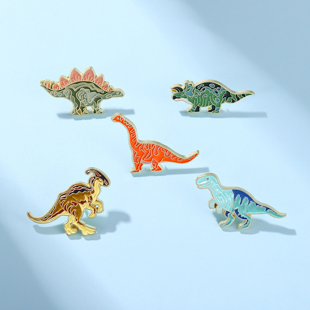 Alloy Dinosaur Shaped Brooch Pins Women Creative Cartoon Animal Paint Badge Lapel Pin Fashion Buckle Brooches Jewelry Accessories
Alloy Dinosaur Shaped Brooch Pins Women Creative Cartoon Animal Paint Badge Lapel Pin Fashion Buckle Brooches Jewelry Accessories
