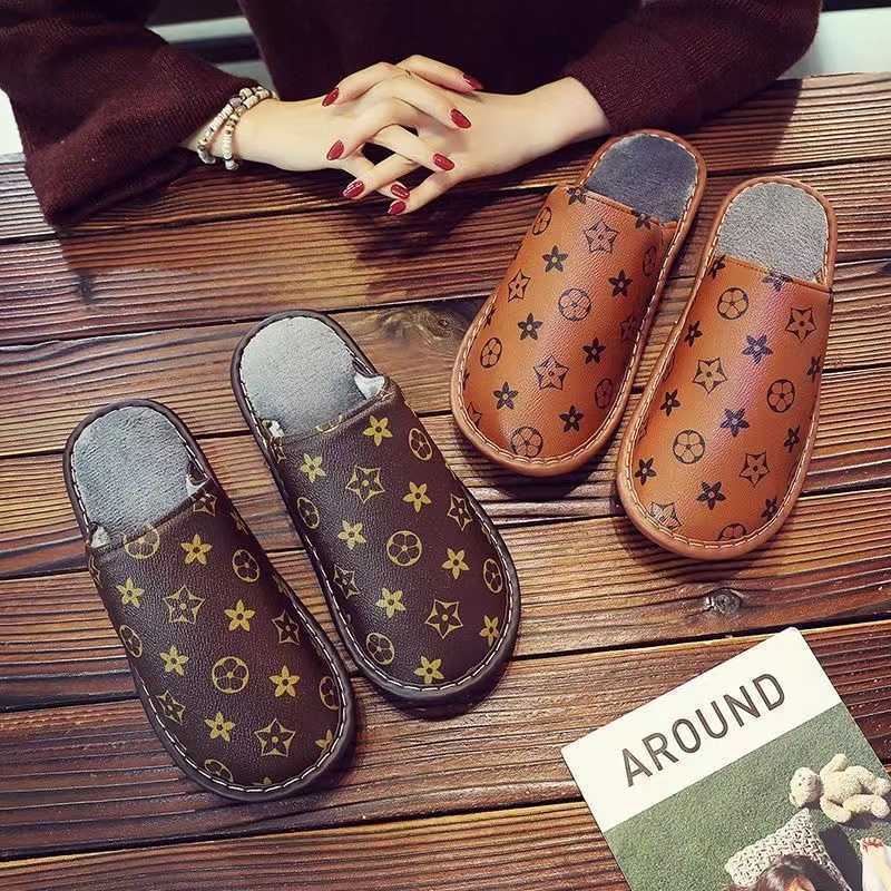 Designer brand Unisex PU Leather Slippers Printed Plush Cotton Slipper Women Indoor House Shoes Flat Cozy Home Slippers Winter Warm Flip Flops, 01
Designer brand Unisex PU Leather Slippers Printed Plush Cotton Slipper Women Indoor House Shoes Flat Cozy Home Slippers Winter Warm Flip Flops, 01