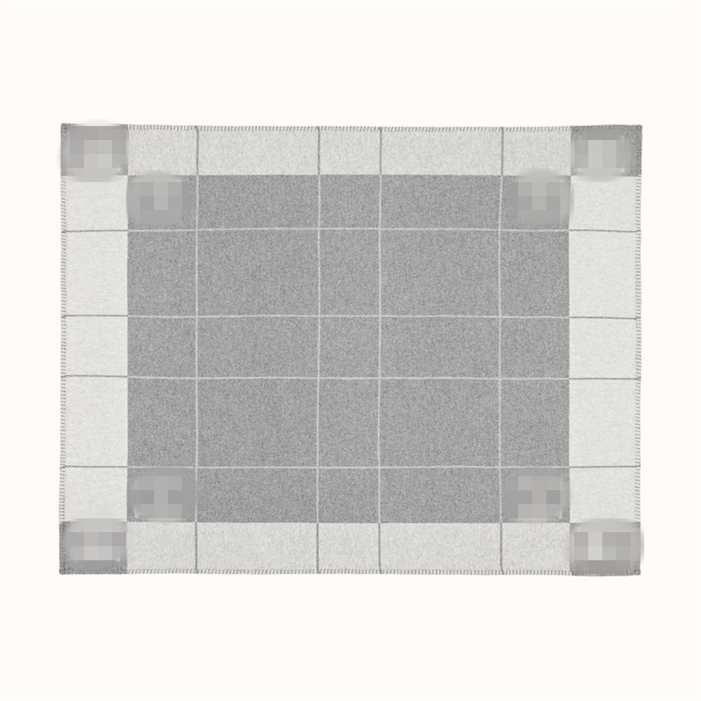135 by 170cm Plaid H Cashmere Blanket Luxury Brand Blanket Crochet Super Soft Wool Shawl Portable Warm Sofa Bed Fleece Knitted Throw Cushion
135 by 170cm Plaid H Cashmere Blanket Luxury Brand Blanket Crochet Super Soft Wool Shawl Portable Warm Sofa Bed Fleece Knitted Throw Cushion
