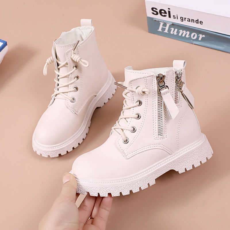 Boots Child Ankle PU Winter Leather Shoes Toddler Girl Double Zip Platform Girls Sneakers Red Fashion Booties Casual Y2210, White-velvet lining
Boots Child Ankle PU Winter Leather Shoes Toddler Girl Double Zip Platform Girls Sneakers Red Fashion Booties Casual Y2210, White-velvet lining