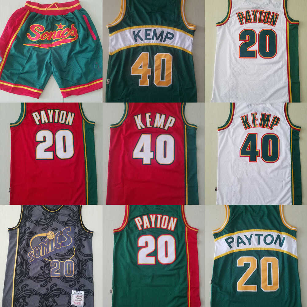 Seattle''Super''Sonics''mens Throwback jersey Gary 20 Payton Shawn 40 Kemp Basketball Shorts Basketball Jerseys red white Blue high quality, Color
Seattle''Super''Sonics''mens Throwback jersey Gary 20 Payton Shawn 40 Kemp Basketball Shorts Basketball Jerseys red white Blue high quality, Color