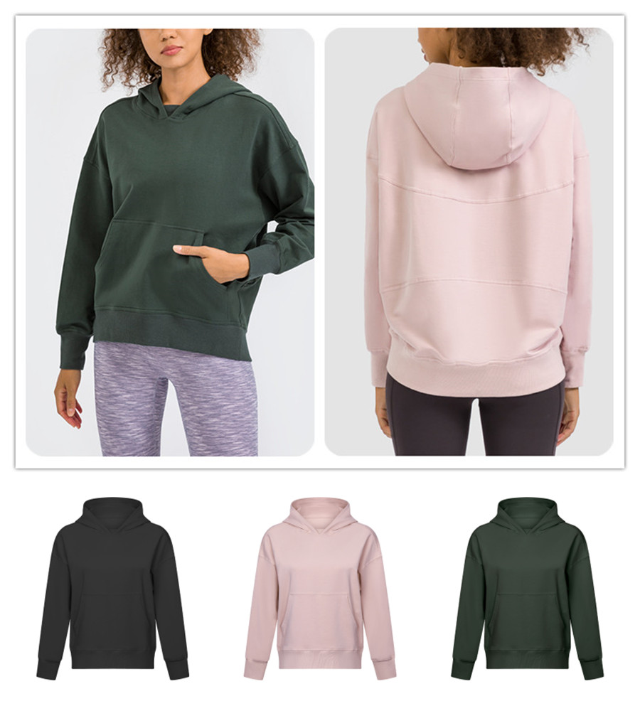 Womens yoga Hoodies outfits Clothing LU Long-sleeved Sweatshirts Lady Loose Hoodies Sports Hooded Sweater Winter Fitness Shirts Tops, Jd2
Womens yoga Hoodies outfits Clothing LU Long-sleeved Sweatshirts Lady Loose Hoodies Sports Hooded Sweater Winter Fitness Shirts Tops, Jd2