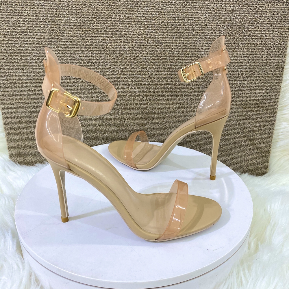 Red Bottom Brand Sandal Women Ankle Strap Transparent PVC 10cm High Heel Stiletto Sandals Open Toe Summer Red Sole Pumps Party Dress Shoes, Pink
Red Bottom Brand Sandal Women Ankle Strap Transparent PVC 10cm High Heel Stiletto Sandals Open Toe Summer Red Sole Pumps Party Dress Shoes, Pink