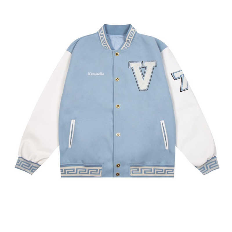 Luxury mens jacket Medusa designer baseball jackets vers embroidery hip-hop punk men women cardigan coat loose sportswear us size, Black box
Luxury mens jacket Medusa designer baseball jackets vers embroidery hip-hop punk men women cardigan coat loose sportswear us size, Black box