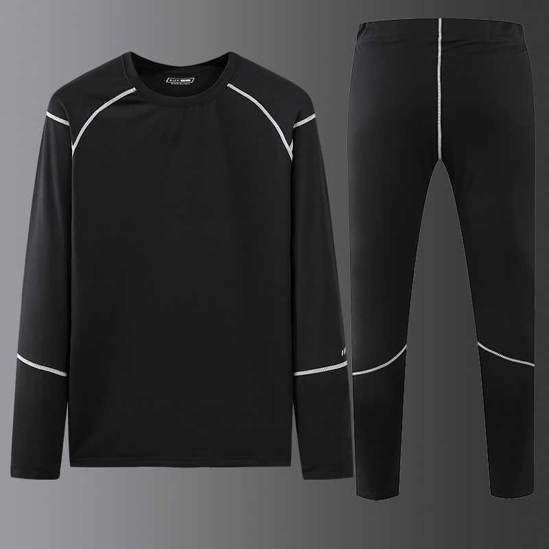 Men's Tracksuits Winter New HighQuality Thermal Underwear Suit Cotton Sports SweatAbsorbing QuickDrying Clothing G221011, 889-black-black line
Men's Tracksuits Winter New HighQuality Thermal Underwear Suit Cotton Sports SweatAbsorbing QuickDrying Clothing G221011, 889-black-black line