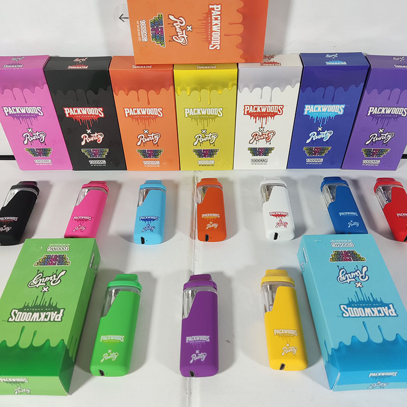 packwoods x runtz disposable vape pens empty vapes e cigarette 380mah rechargeable battery vape pen 1ml vaporizer with packing retail
packwoods x runtz disposable vape pens empty vapes e cigarette 380mah rechargeable battery vape pen 1ml vaporizer with packing retail