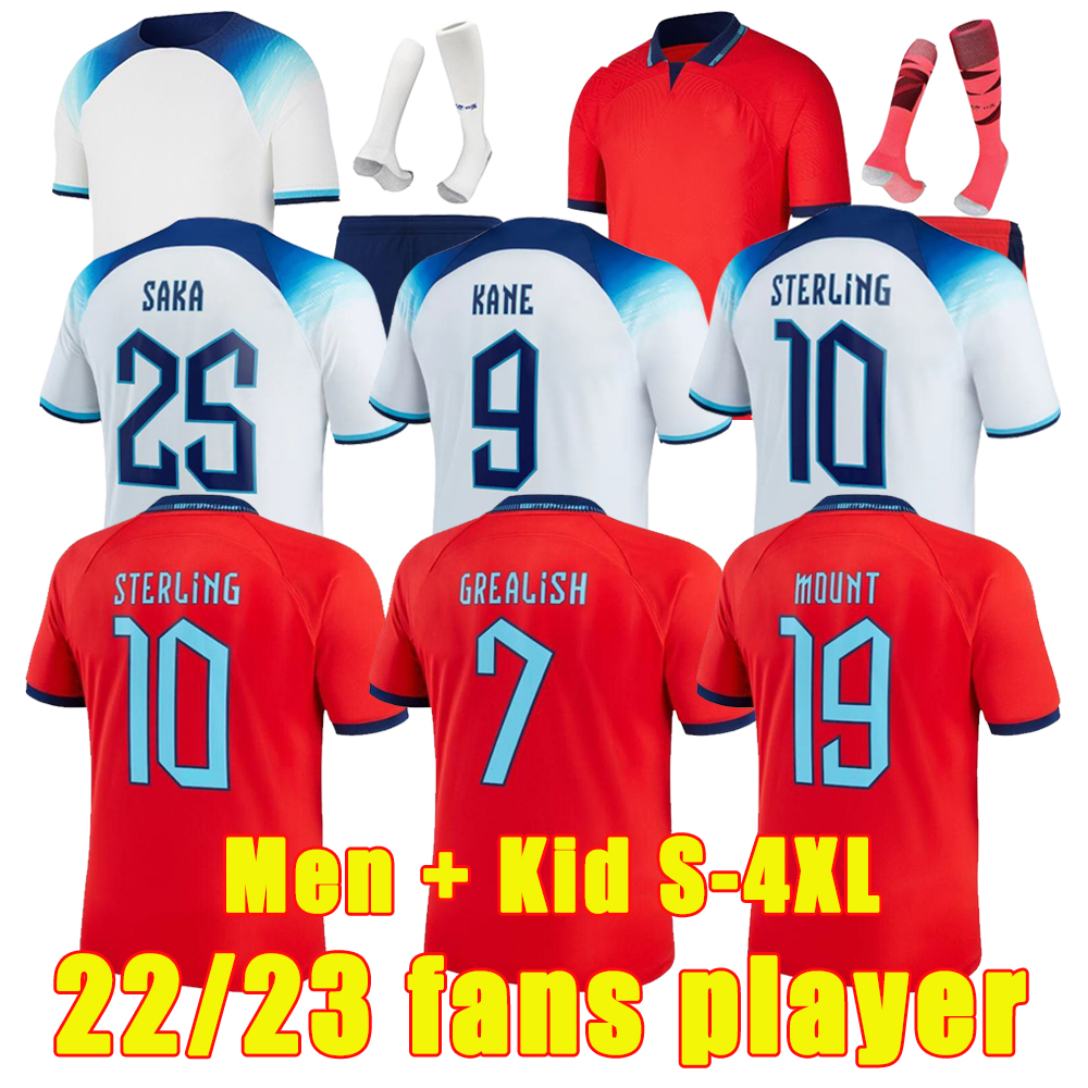Angleterre KANE UK soccer jerseys tops 2022 GREALISH ENGlANDS MEAD SANCHO national football shirt 2023 STERLING MOUNT RASHFORD FODEN SAKA 22 23 Men Kids kit uniform, Adult and child suit
Angleterre KANE UK soccer jerseys tops 2022 GREALISH ENGlANDS MEAD SANCHO national football shirt 2023 STERLING MOUNT RASHFORD FODEN SAKA 22 23 Men Kids kit uniform, Adult and child suit