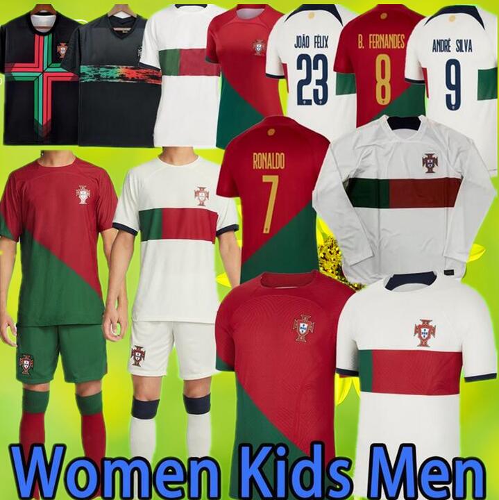 Portugal soccer jerseys 2022 MEN SET KIDS KIT WOMEN Player versoin PEPE JOAO FELIX 2023 football shirts Portugieser BERNARDO Portuguese 22 23 Portuguesa long sleeve, 2022 away
Portugal soccer jerseys 2022 MEN SET KIDS KIT WOMEN Player versoin PEPE JOAO FELIX 2023 football shirts Portugieser BERNARDO Portuguese 22 23 Portuguesa long sleeve, 2022 away