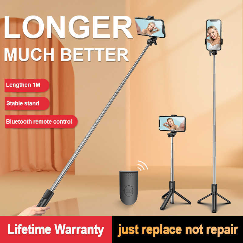 Selfie Monopods Ultra Portable Tripod Phone Bluetooth Selfie Stick with Remote Control Foldable Retractable for Huawei IPhone and Android T221018
Selfie Monopods Ultra Portable Tripod Phone Bluetooth Selfie Stick with Remote Control Foldable Retractable for Huawei IPhone and Android T221018