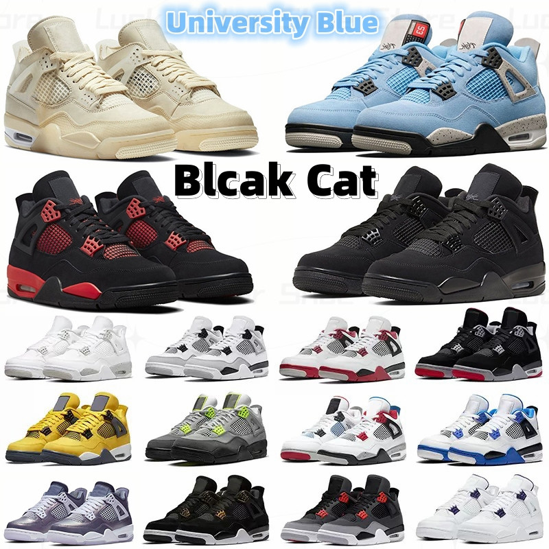 jordan 4s basketball shoes for men women Military Black Cat Sail Red Thunder White Oreo Cactus Jack Dark Blue Mocha University Grey Fog mens sports sneakers jumpman 4
jordan 4s basketball shoes for men women Military Black Cat Sail Red Thunder White Oreo Cactus Jack Dark Blue Mocha University Grey Fog mens sports sneakers jumpman 4