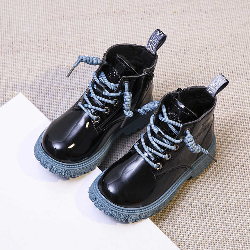 Kids Winter Boots 2024: Waterproof PU Leather Snow Sneakers for Boys Girls dh911125171