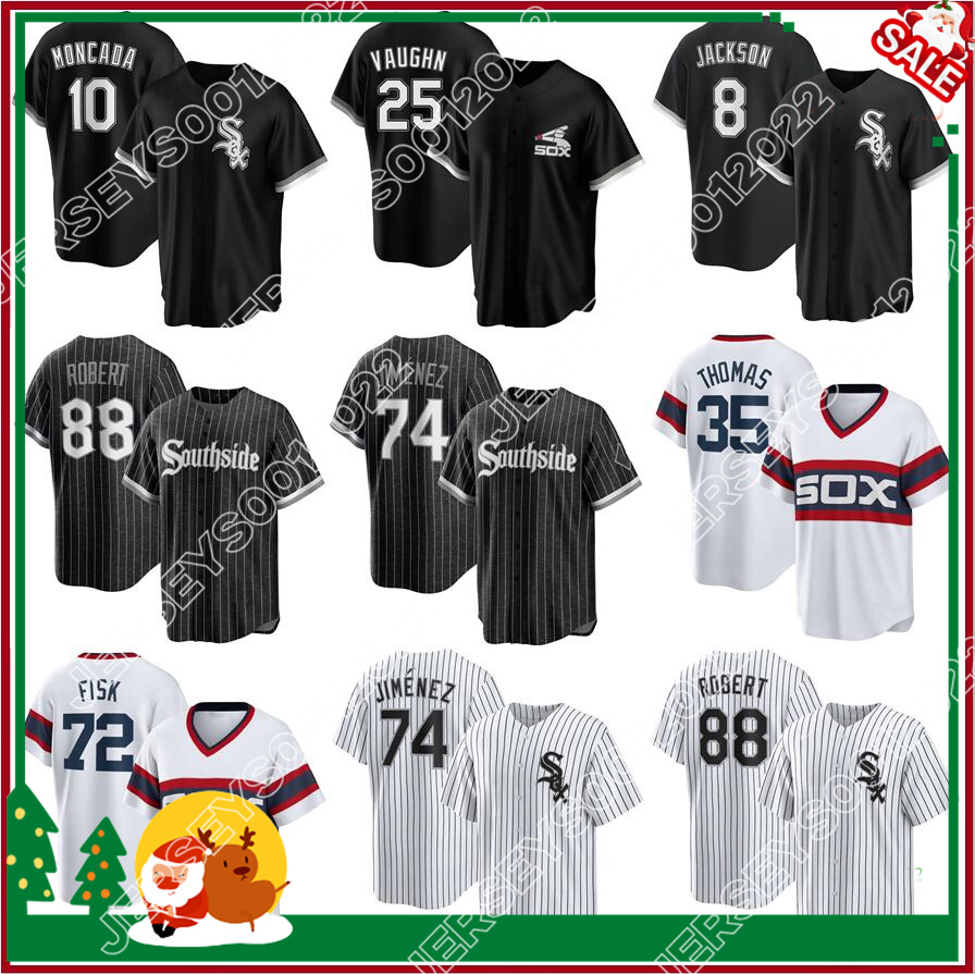 Baseball Jerseys Chicago 7 Tim Anderson 74 Eloy Jimenez 18 AJ POLLOCK 15 ADAM ENGEL Carlton Fisk 35 Frank Thomas White 10 Yoan Moncada 27 Lucas Giolito Jose Abreu Sox, Men cool base (baiwa)
Baseball Jerseys Chicago 7 Tim Anderson 74 Eloy Jimenez 18 AJ POLLOCK 15 ADAM ENGEL Carlton Fisk 35 Frank Thomas White 10 Yoan Moncada 27 Lucas Giolito Jose Abreu Sox, Men cool base (baiwa)