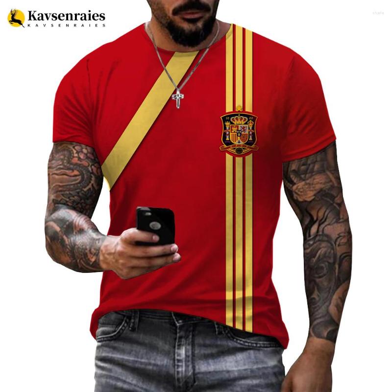 Men's T Shirts Spain Flag 3D T-shirt Espana National Emblem Printed Harajuku Streetwear Oversized Shirt Men Women Summer Fashion Casual Tops, Beige
Men's T Shirts Spain Flag 3D T-shirt Espana National Emblem Printed Harajuku Streetwear Oversized Shirt Men Women Summer Fashion Casual Tops, Beige