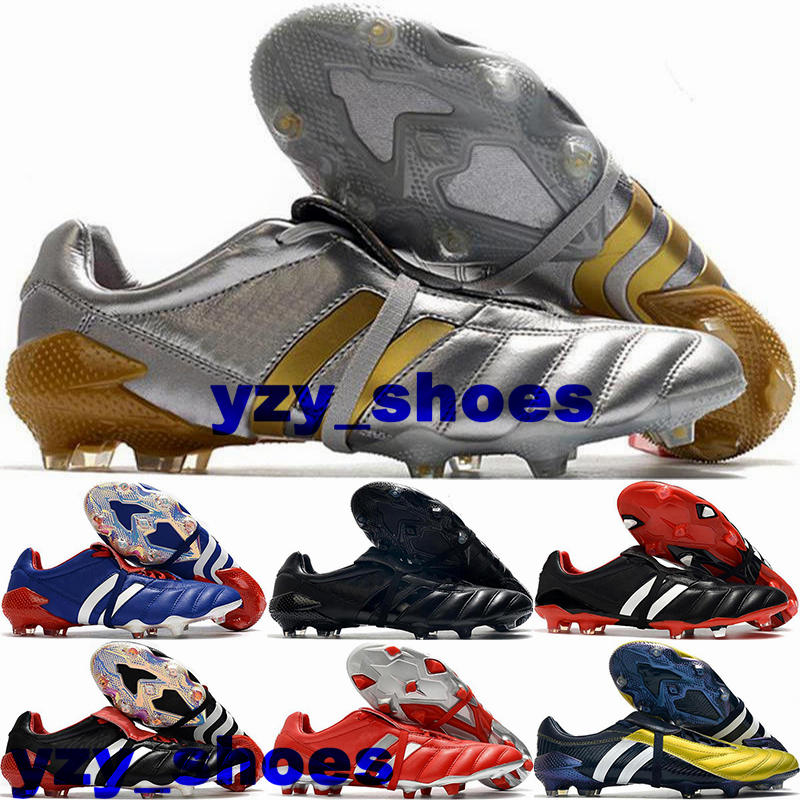 Firm Ground Football Boots Predator Pulse FG Size 12 Soccer Cleats Soccer Shoes Sneakers White botas de futbol Predator Mania Us 12 Mens Us12 Designer Eur 46