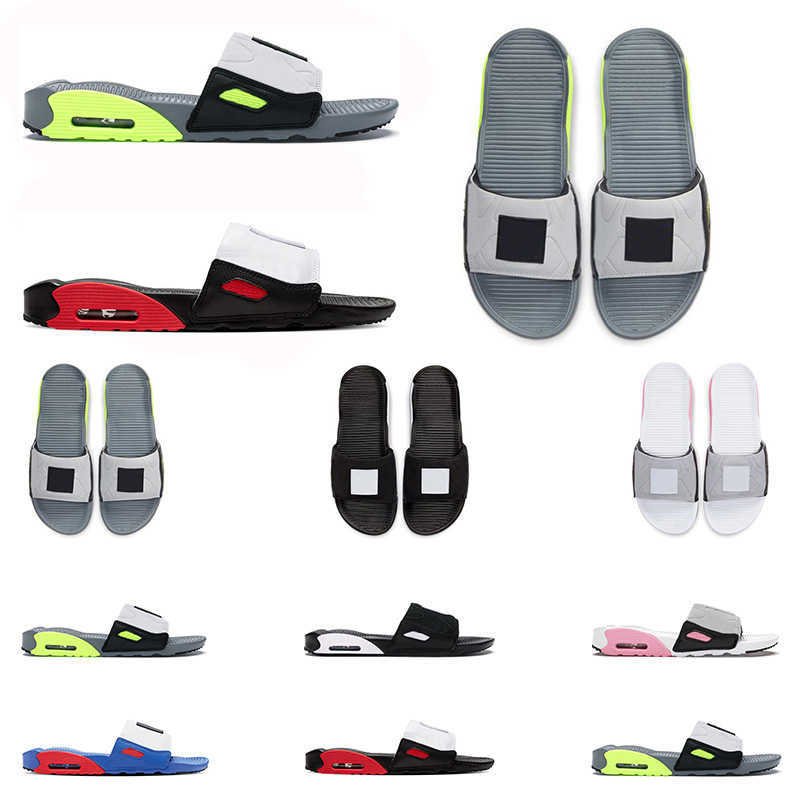 Beach Slippers Volt Sports Sneaker Designer Slide Black Rose Game Royal Chile Red Fashion Sandal Outdoor Classic 90 Mens Women