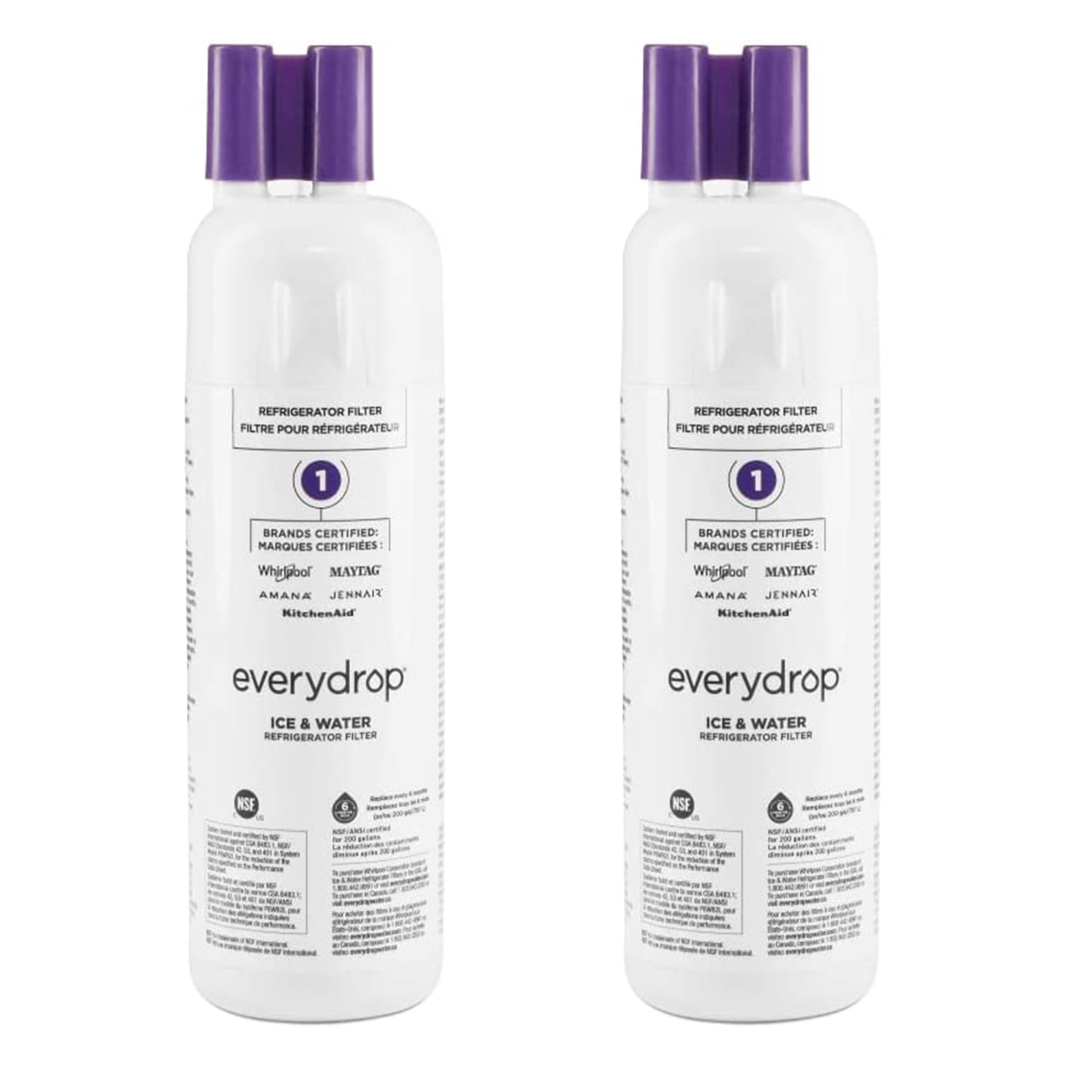 EDR1RXD1 Water Filter W10295370 46-9081 46-9930 P4RFWB Ice and Refrigerator Reduce 99% of Lead 2Packs
EDR1RXD1 Water Filter W10295370 46-9081 46-9930 P4RFWB Ice and Refrigerator Reduce 99% of Lead 2Packs