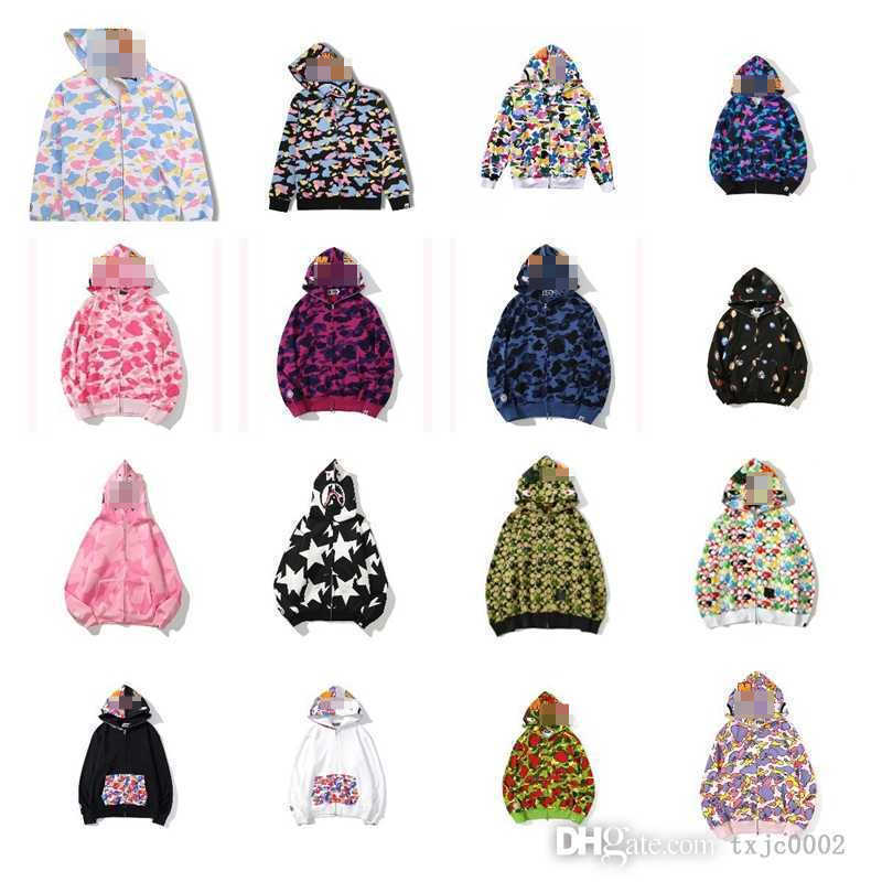 2022 Mens Hoodies Sweatshirts Women And Man Hooded Jacket Camouflage Sharkk Face Spring Autumn Winter Coat S-5XL, Color pocket zipper
2022 Mens Hoodies Sweatshirts Women And Man Hooded Jacket Camouflage Sharkk Face Spring Autumn Winter Coat S-5XL, Color pocket zipper