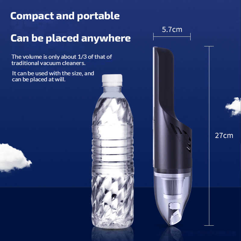 12000Pa Wireless Mini Vacum For Home Car Dual Use Handheld Cordless Vacuum Cleaner Wet And Dry 1012