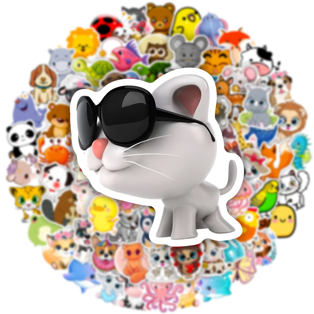 100pcs Cute Anime Stickers Pack for Diy Laptop Skateboard Motorcycle Decals All Kinds Of Adorable Animals
100pcs Cute Anime Stickers Pack for Diy Laptop Skateboard Motorcycle Decals All Kinds Of Adorable Animals