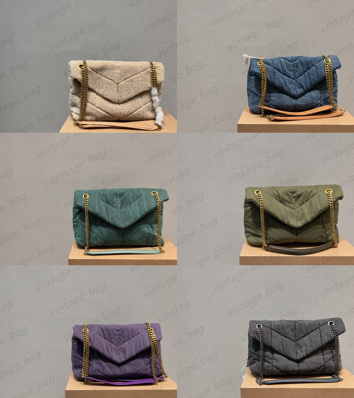 LOULOU PUFFER MM GM Chain Bags Women Quilted Lambskin Designer Shopping Handbag matte Leather Purse Washed Denim flaps Shoulder Cross body Tote 6203331 577476
LOULOU PUFFER MM GM Chain Bags Women Quilted Lambskin Designer Shopping Handbag matte Leather Purse Washed Denim flaps Shoulder Cross body Tote 6203331 577476