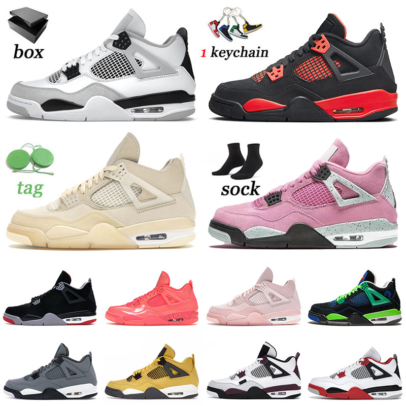 Off Sail 4 4s IV Men Basketball Shoes Red Thunder Starfish Taupe Haze Black Cat What The Canvas Messy Room Violet Oreo Mens Women Sneakers, Separate colours
Off Sail 4 4s IV Men Basketball Shoes Red Thunder Starfish Taupe Haze Black Cat What The Canvas Messy Room Violet Oreo Mens Women Sneakers, Separate colours