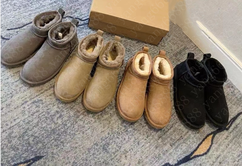 2022 Fashion Snow Boots Warm Suede Shoes Classical Short Keep Warm Man Women Plush Casual Chestnut Grey Size 35-43, Box
2022 Fashion Snow Boots Warm Suede Shoes Classical Short Keep Warm Man Women Plush Casual Chestnut Grey Size 35-43, Box