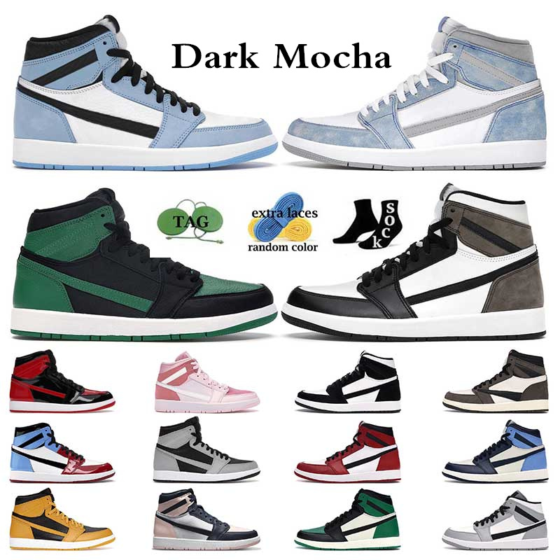 Jumpman 1 Bred Patent Men Basketball running Shoes 1s University Blue Hyper Royal Dark Mocha Chicago Women Outdoor Sports Sneakers GAI, 16 40-47
Jumpman 1 Bred Patent Men Basketball running Shoes 1s University Blue Hyper Royal Dark Mocha Chicago Women Outdoor Sports Sneakers GAI, 16 40-47