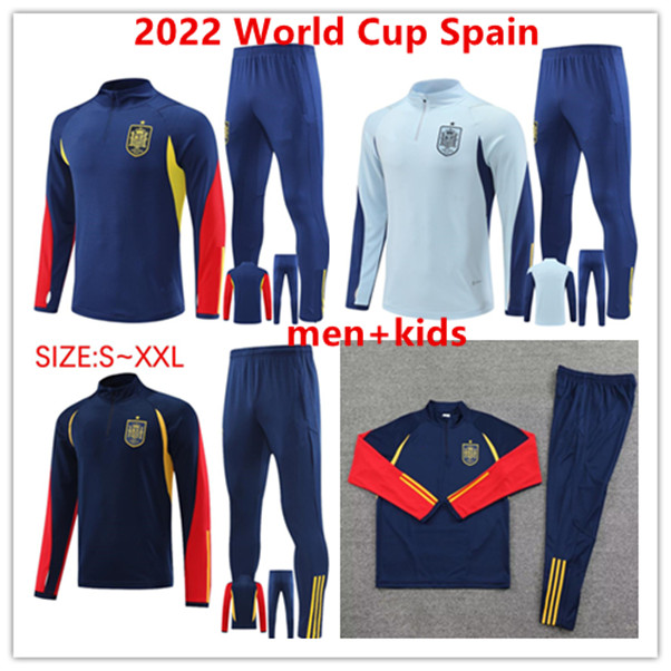 2022 Spain tracksuit soccer jersey PEDRI FERRAN MORATA A.INIESTA PEDRI Espana Camiseta 22 23 world training suit Cup ALCACER SERGIO men kids uniformes, Grey
2022 Spain tracksuit soccer jersey PEDRI FERRAN MORATA A.INIESTA PEDRI Espana Camiseta 22 23 world training suit Cup ALCACER SERGIO men kids uniformes, Grey