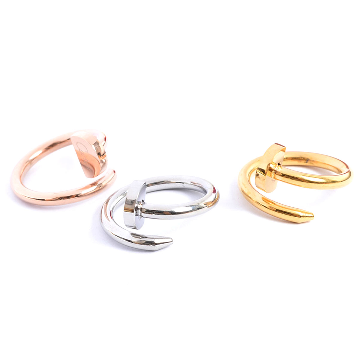Designer Nail Ring Luxury Jewelry Midi Rings For Women Titanium Stee Gold-Plated Process Fashion Accessories Never Fade Not Allergic
Designer Nail Ring Luxury Jewelry Midi Rings For Women Titanium Stee Gold-Plated Process Fashion Accessories Never Fade Not Allergic