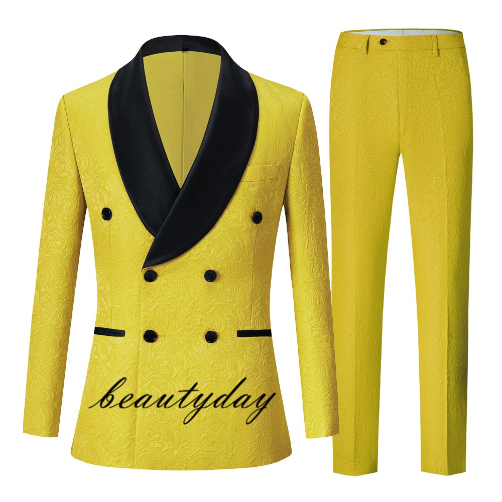 White Ring Bearer Boy's Formal Wear Tuxedos Shawl Lapel Black Collars Children Attire For Wedding Party Kids Suit Set