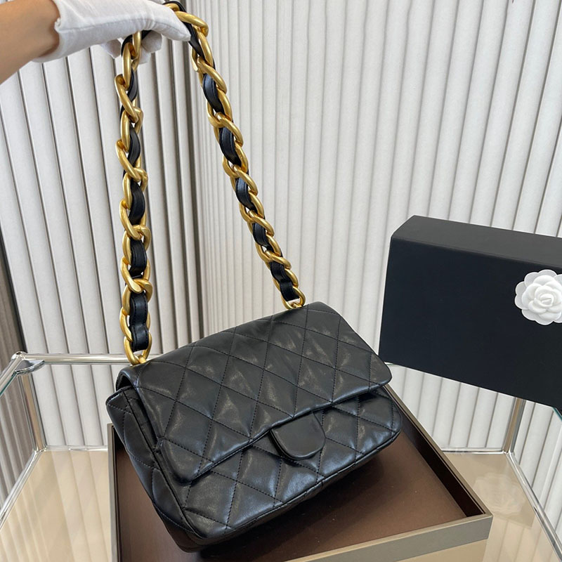 Fashion Women Thick Chain Classic Flap Shoulder Bag Diamond Lattice Leather Quilted Vintage Versatile Luxury Designer Crossbody Handbag Clutch Birkin Card Holder, Grey
Fashion Women Thick Chain Classic Flap Shoulder Bag Diamond Lattice Leather Quilted Vintage Versatile Luxury Designer Crossbody Handbag Clutch Birkin Card Holder, Grey