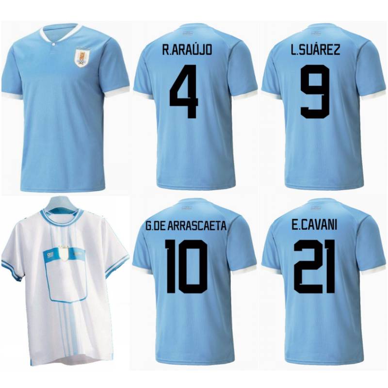2022 Uruguay Soccer Jerseys Camiseta uruguaya D.NUNEZ E.CAVANI L.SUAREZ Football shirts kids kit G.DE ARRASCAETA F.VALVERDE R.ARAUJO Uniform, Home
2022 Uruguay Soccer Jerseys Camiseta uruguaya D.NUNEZ E.CAVANI L.SUAREZ Football shirts kids kit G.DE ARRASCAETA F.VALVERDE R.ARAUJO Uniform, Home
