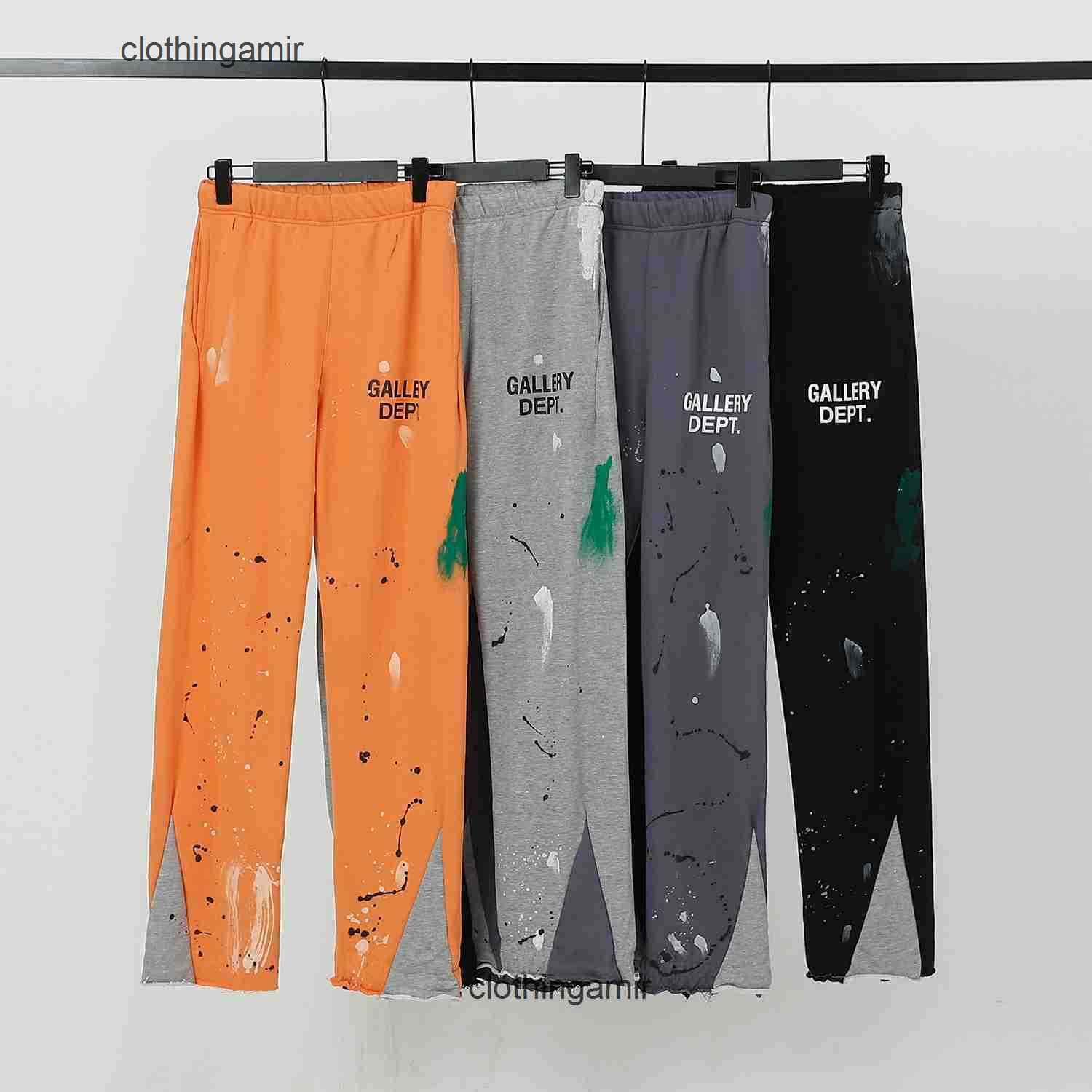 2023 Mens Pants GaleryS Depts Sweaterpant Autumn Winter Hand-painted Speckle Stitching Drawstring Pant Shorts, 18
2023 Mens Pants GaleryS Depts Sweaterpant Autumn Winter Hand-painted Speckle Stitching Drawstring Pant Shorts, 18