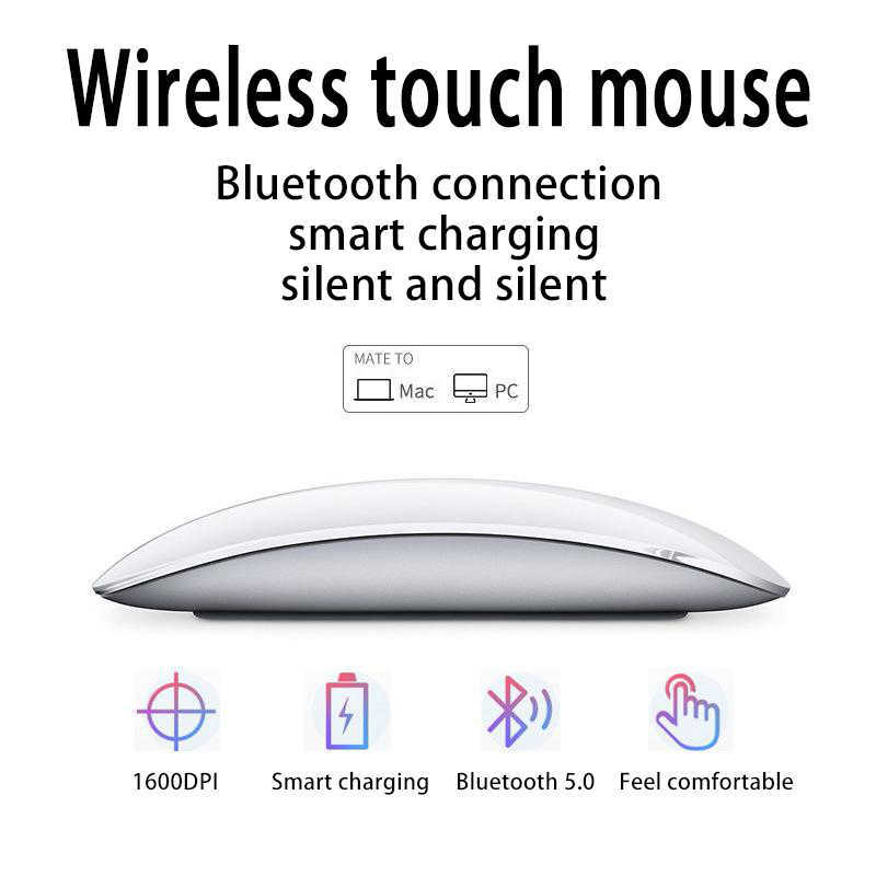 Mice Wireless mouse Bluetooth 5.0magic arc touch 1600 dpi ultra-thin rechargeable computer mouse suitable for macbook T221012
Mice Wireless mouse Bluetooth 5.0magic arc touch 1600 dpi ultra-thin rechargeable computer mouse suitable for macbook T221012