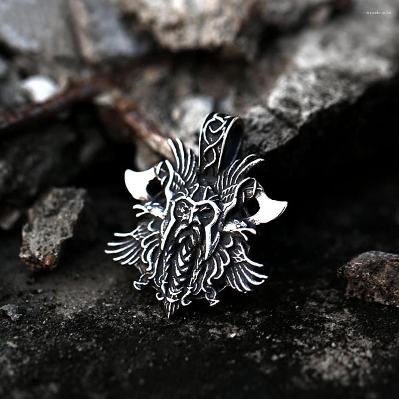 Pendant Necklaces Double Axe Viking Warrior Men Celtic Knot Necklace Stainless Steel Nordic Odin Crow Amulet Jewelry Gifts Drop
Pendant Necklaces Double Axe Viking Warrior Men Celtic Knot Necklace Stainless Steel Nordic Odin Crow Amulet Jewelry Gifts Drop