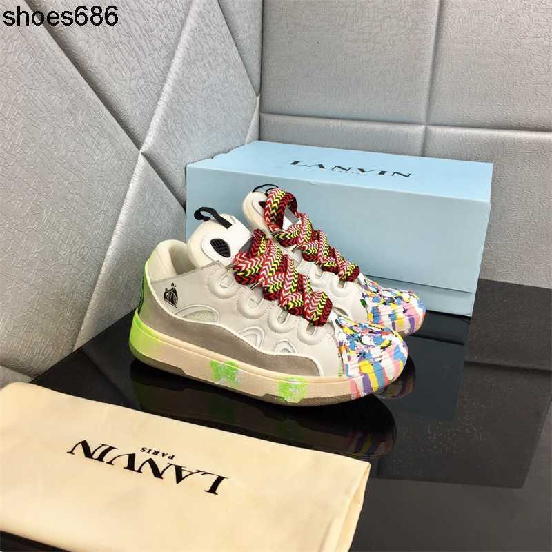 Langfan lanvins graffiti daddy shoes men and women couples painted skateboard s thick sole bread sneakers spray paint, Red
Langfan lanvins graffiti daddy shoes men and women couples painted skateboard s thick sole bread sneakers spray paint, Red