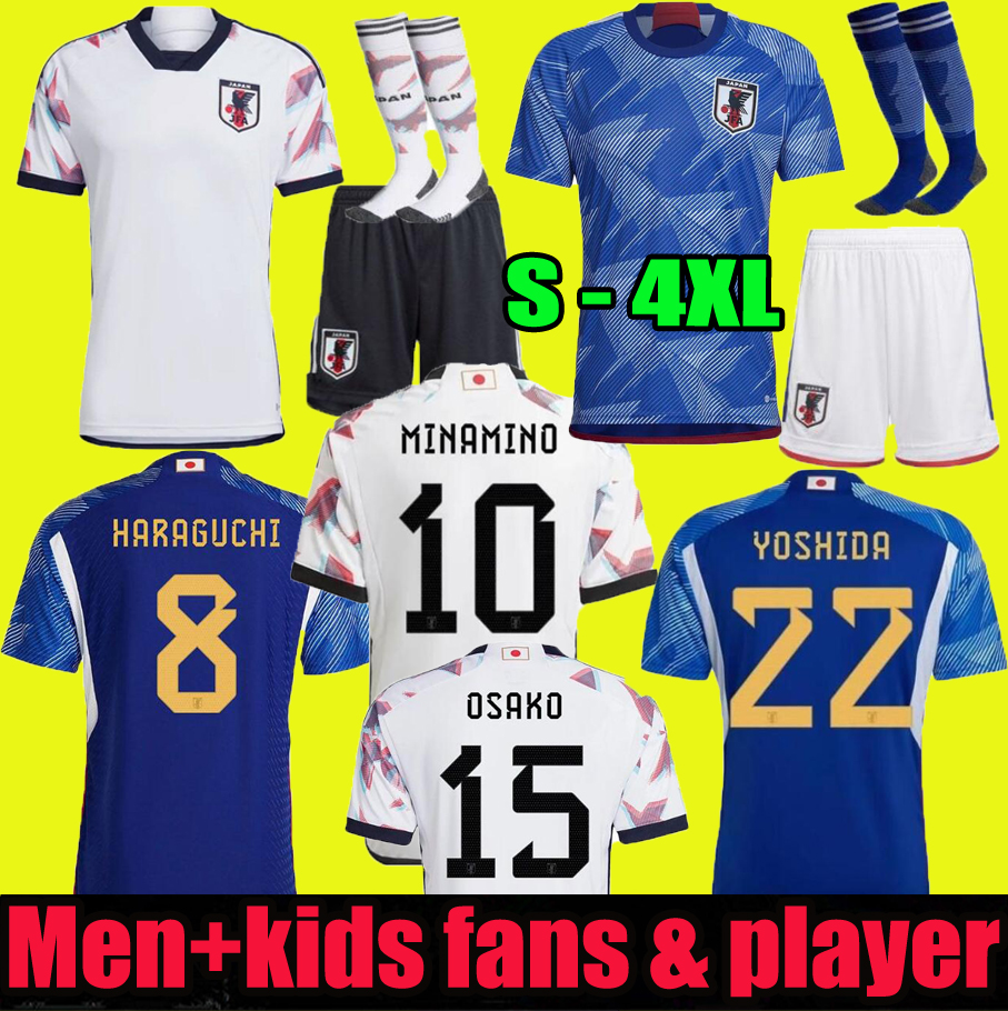 2022 2023 Japan Soccer Jerseys Player Fans version ATOM TSUBASA KAGAWA KUBO MINAMIHO SHIBASAKI KAMADAK TOMIYASU ENDO YOGO 22 23 football WOMEN men kids shirts 3XL4XL, Player version
2022 2023 Japan Soccer Jerseys Player Fans version ATOM TSUBASA KAGAWA KUBO MINAMIHO SHIBASAKI KAMADAK TOMIYASU ENDO YOGO 22 23 football WOMEN men kids shirts 3XL4XL, Player version