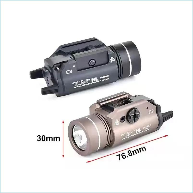 Tactical Accessories Tactical Accessories Momentary Constant-On Strobe Light Tlr 1000 Lumens Glare Glock 1 7 P1 Led Waterproof Airsof Dhkwg
Tactical Accessories Tactical Accessories Momentary Constant-On Strobe Light Tlr 1000 Lumens Glare Glock 1 7 P1 Led Waterproof Airsof Dhkwg