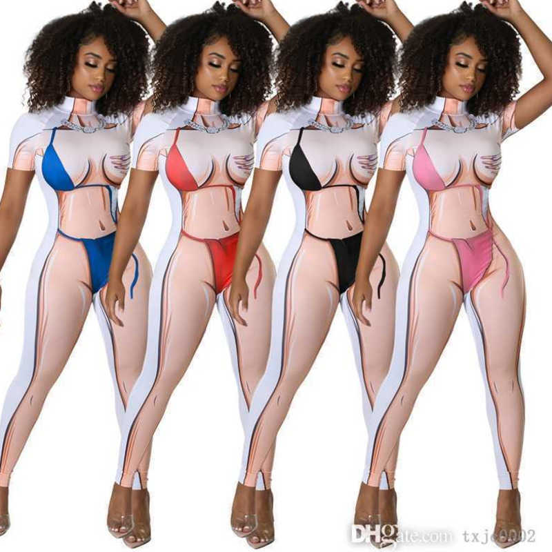 Women Jumpsuits Rompers Designer Sexy Short Sleeve Positioning Printed Invisible Zipper Bodysuit Fashion Skinny Clubwear, Black
Women Jumpsuits Rompers Designer Sexy Short Sleeve Positioning Printed Invisible Zipper Bodysuit Fashion Skinny Clubwear, Black